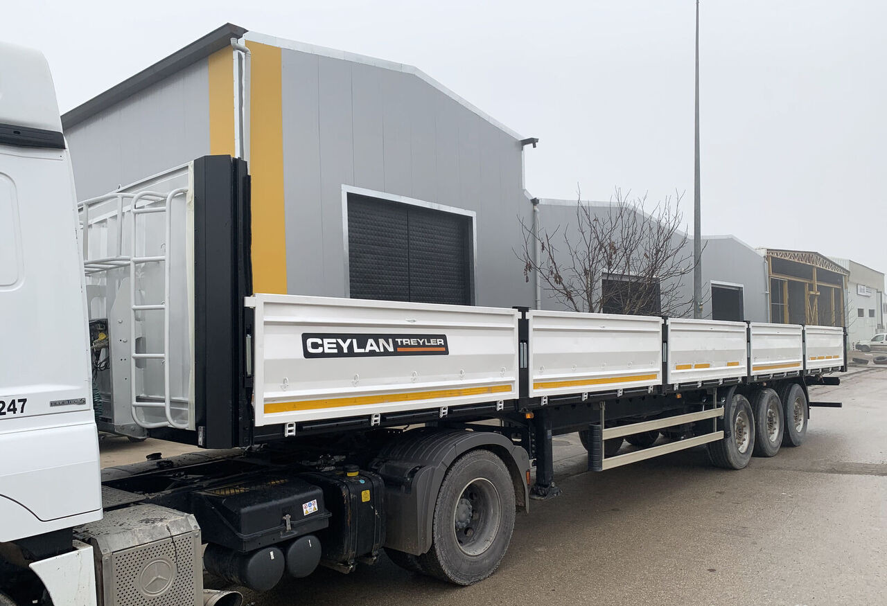 CEYLAN 3 AXLES FLATBED&PLATFORM WITH SIDE COVER - نصف مقطورة مسطحة: صور 4 CEYLAN 3 AXLES FLATBED&PLATFORM WITH SIDE COVER - نصف مقطورة مسطحة: صور 4