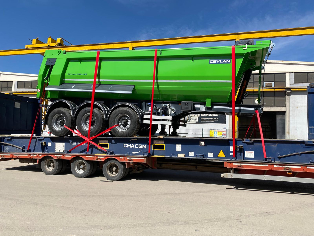 CEYLAN 3 AXLES TIPPER 22-30M3 - قلابة نصف مقطورة: صور 4 CEYLAN 3 AXLES TIPPER 22-30M3 - قلابة نصف مقطورة: صور 4