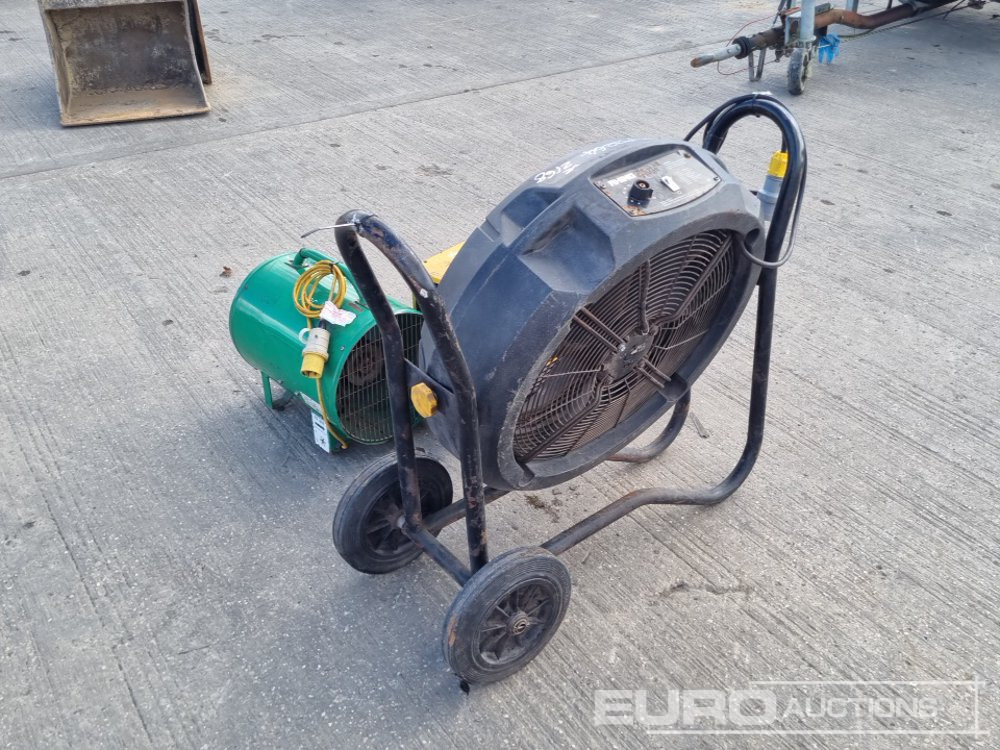 110Volt Fan Heater (2 of), 110Volt Industrial Fan - معدات البناء: صور 3 110Volt Fan Heater (2 of), 110Volt Industrial Fan - معدات البناء: صور 3