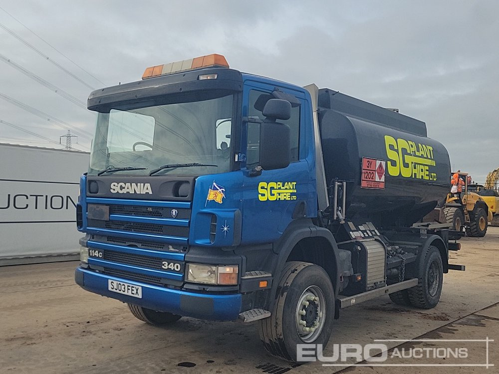 2003 Scania 114C-340 - شاحنة صهريج: صور 1 2003 Scania 114C-340 - شاحنة صهريج: صور 1