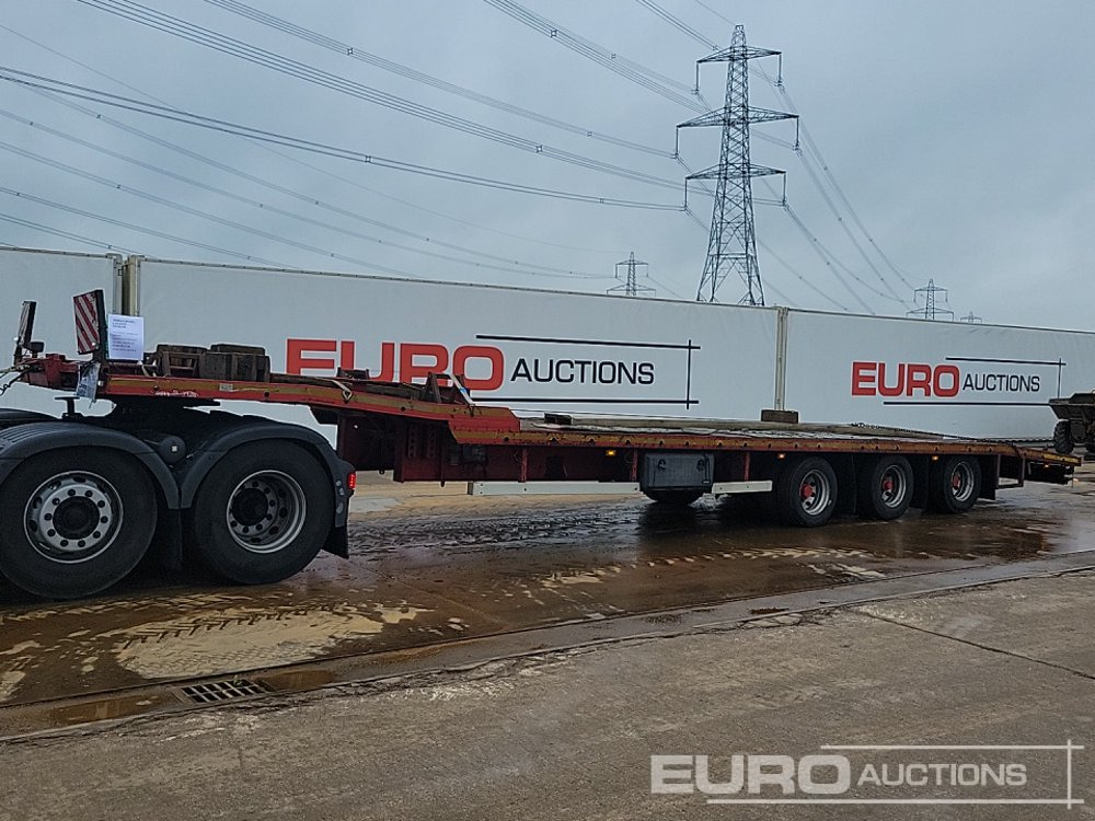 2005 Cartwright CSTDF39A - عربة مسطحة منخفضة نصف مقطورة: صور 1 2005 Cartwright CSTDF39A - عربة مسطحة منخفضة نصف مقطورة: صور 1