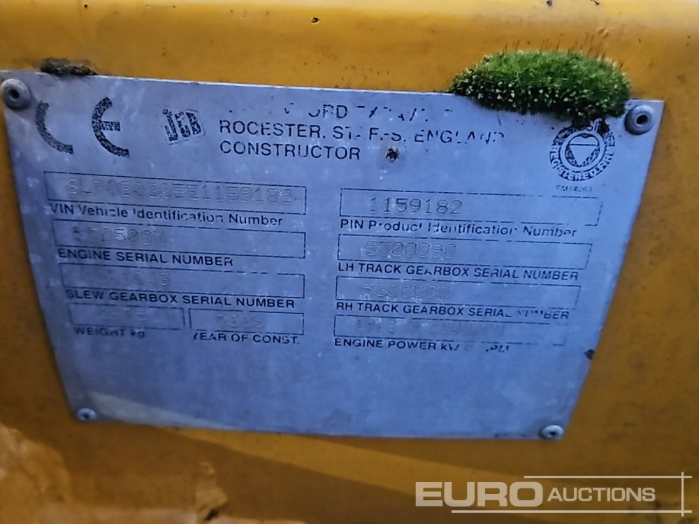 2005 JCB 8030 - حفارة مصغرة: صور 1 2005 JCB 8030 - حفارة مصغرة: صور 1