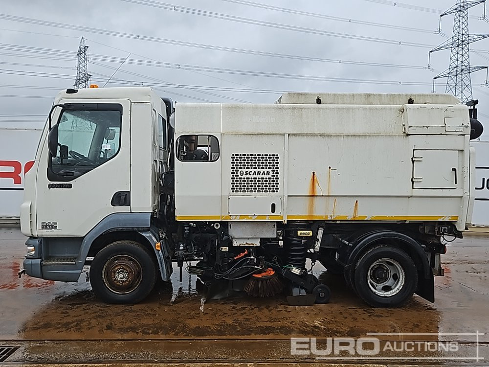 2006 DAF LF45.150 - سياره كنس شوارع: صور 2 2006 DAF LF45.150 - سياره كنس شوارع: صور 2