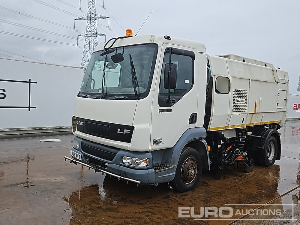 2006 DAF LF45.150 - سياره كنس شوارع: صور 1 2006 DAF LF45.150 - سياره كنس شوارع: صور 1