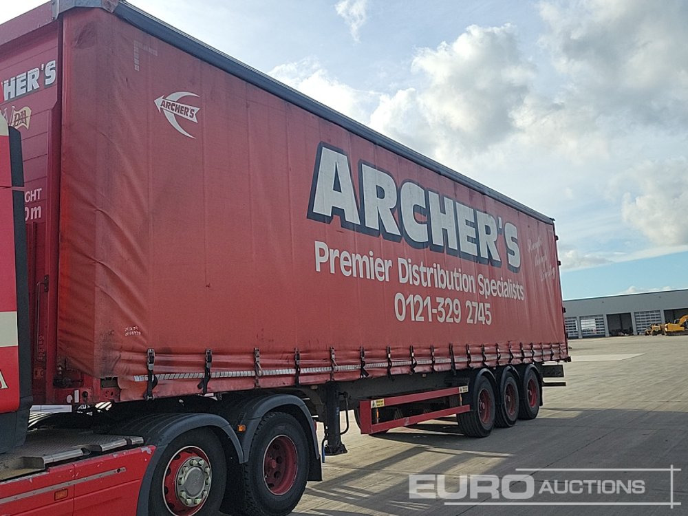 2006 Schmidtz Tri Axle Curtainsider Trailer - الخيمة نصف مقطورة: صور 1 2006 Schmidtz Tri Axle Curtainsider Trailer - الخيمة نصف مقطورة: صور 1