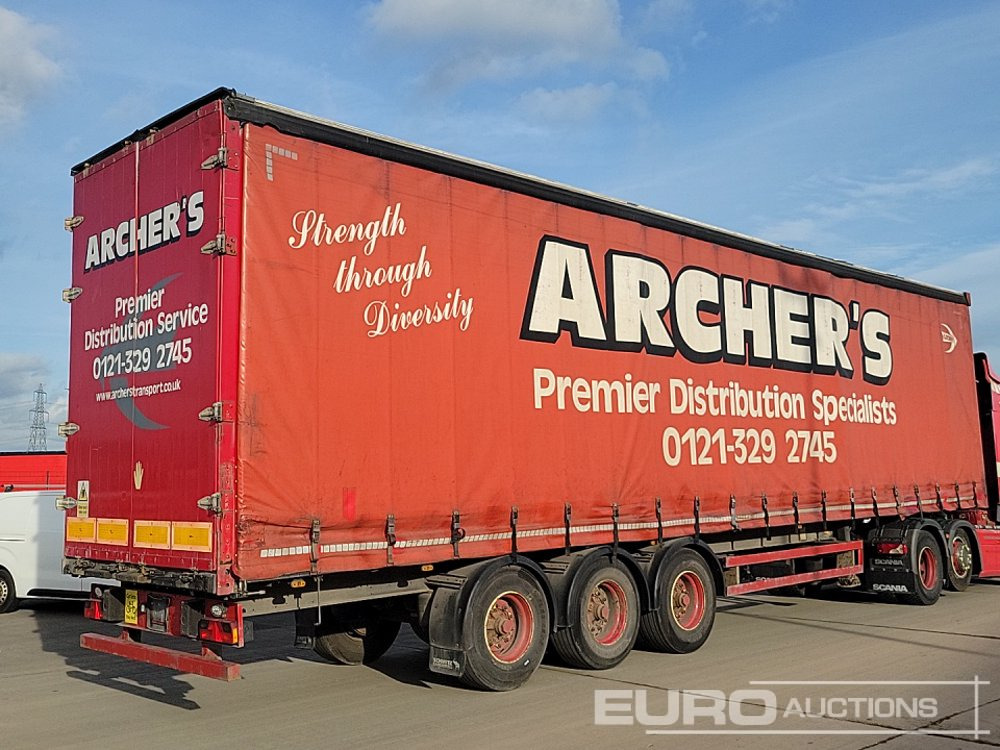 2006 Schmidtz Tri Axle Curtainsider Trailer - الخيمة نصف مقطورة: صور 5 2006 Schmidtz Tri Axle Curtainsider Trailer - الخيمة نصف مقطورة: صور 5