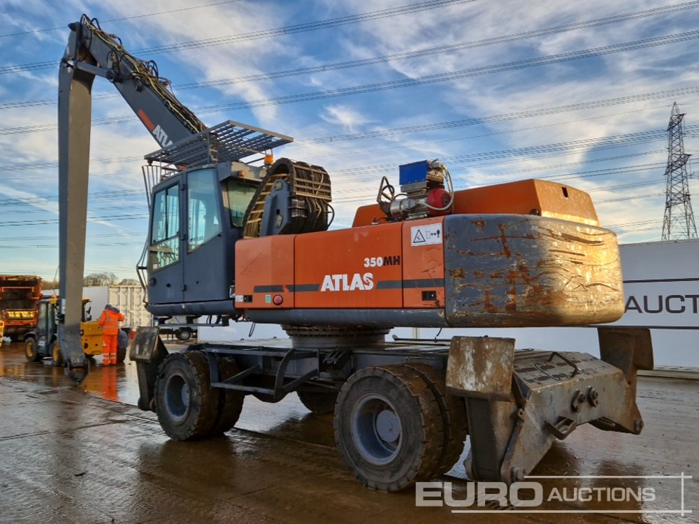 2010 Atlas MH350 - حفارة على عجلات: صور 3 2010 Atlas MH350 - حفارة على عجلات: صور 3