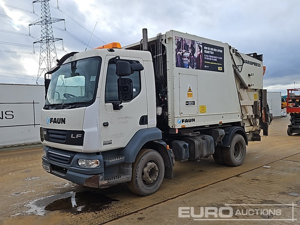 2010 DAF LF55.220 - شاحنة القمامة: صور 1 2010 DAF LF55.220 - شاحنة القمامة: صور 1