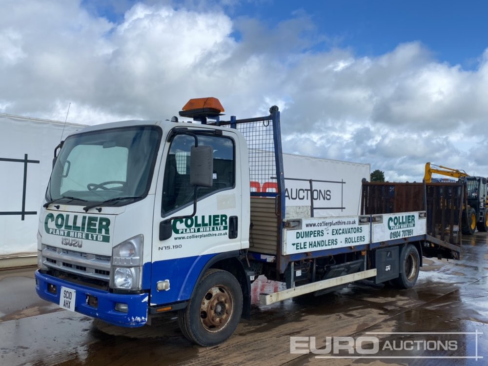 2010 Isuzu N75.190 - شاحنات مسطحة: صور 1 2010 Isuzu N75.190 - شاحنات مسطحة: صور 1
