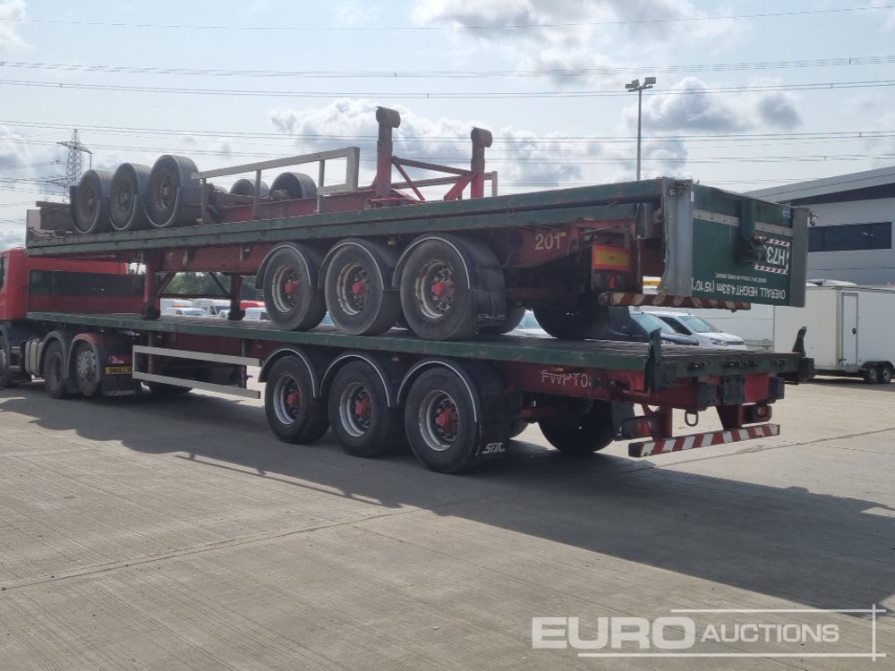 2010 SDC Trailer Tri Axle Flatbed Trailer (3 of) - نصف مقطورة مسطحة: صور 3 2010 SDC Trailer Tri Axle Flatbed Trailer (3 of) - نصف مقطورة مسطحة: صور 3