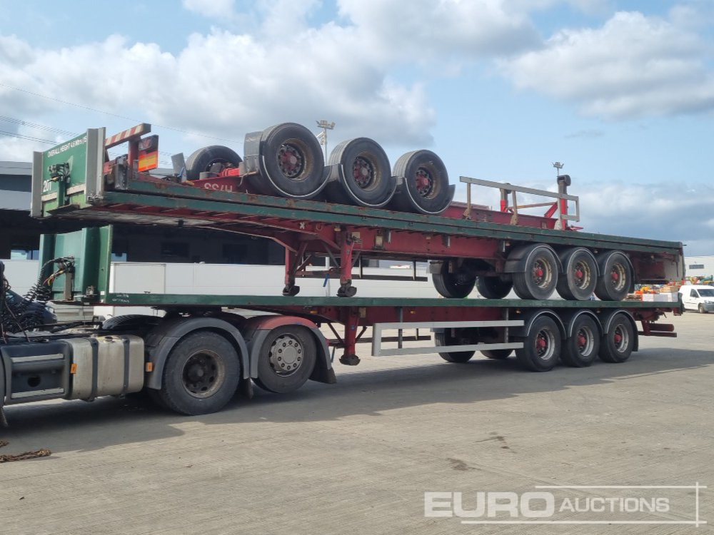 2010 SDC Trailer Tri Axle Flatbed Trailer (3 of) - نصف مقطورة مسطحة: صور 1 2010 SDC Trailer Tri Axle Flatbed Trailer (3 of) - نصف مقطورة مسطحة: صور 1