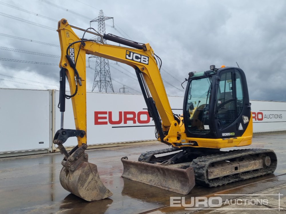2011 JCB 8085ZTS - حفارة مصغرة: صور 1 2011 JCB 8085ZTS - حفارة مصغرة: صور 1