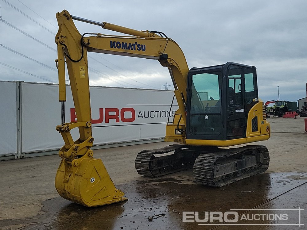 2011 Komatsu PC70-8 - حفارة مصغرة: صور 1 2011 Komatsu PC70-8 - حفارة مصغرة: صور 1