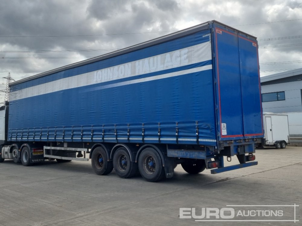 2012 SDC Tri Axle Curtainsider Trailer (Plating Certificate Available) - الخيمة نصف مقطورة: صور 3 2012 SDC Tri Axle Curtainsider Trailer (Plating Certificate Available) - الخيمة نصف مقطورة: صور 3