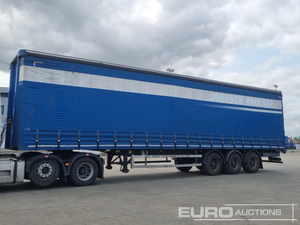 2012 SDC Tri Axle Curtainsider Trailer (Plating Certificate Available) - الخيمة نصف مقطورة: صور 1 2012 SDC Tri Axle Curtainsider Trailer (Plating Certificate Available) - الخيمة نصف مقطورة: صور 1