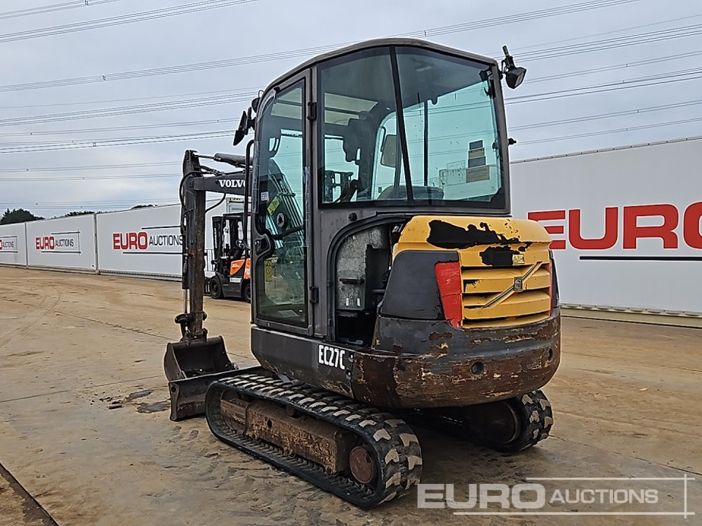 2012 Volvo EC27C - حفارة مصغرة: صور 3 2012 Volvo EC27C - حفارة مصغرة: صور 3