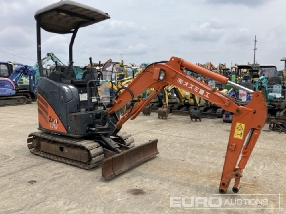 2013 Hitachi ZX17U-2 - حفارة مصغرة: صور 4 2013 Hitachi ZX17U-2 - حفارة مصغرة: صور 4