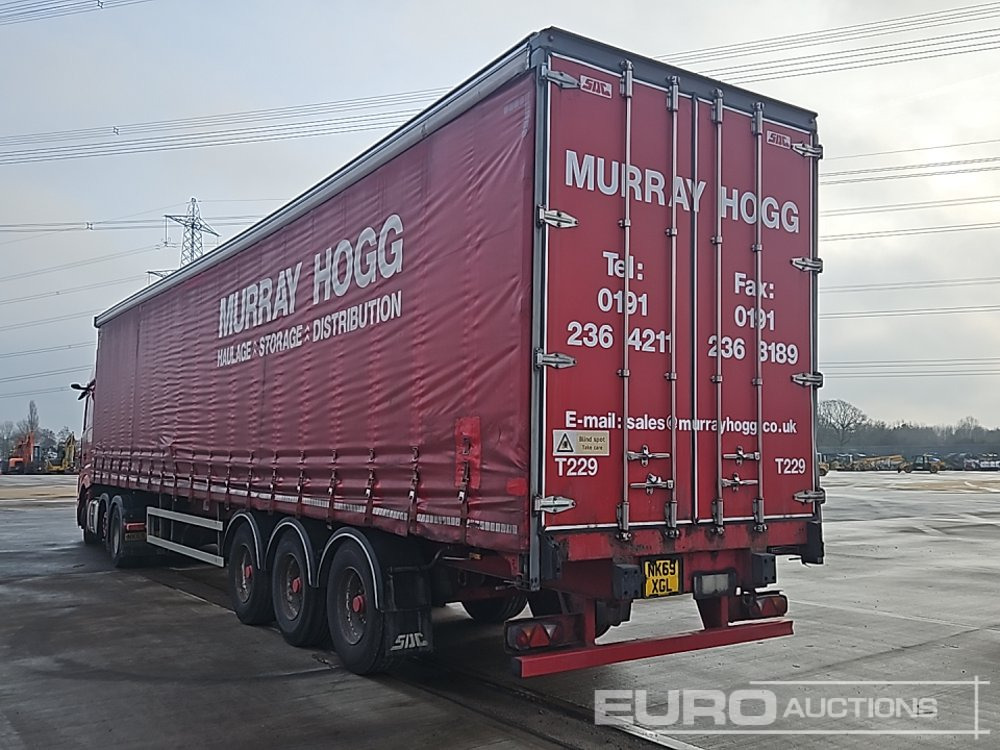 2013 SDC Tri Axle Curtainsider Trailer - الخيمة نصف مقطورة: صور 3 2013 SDC Tri Axle Curtainsider Trailer - الخيمة نصف مقطورة: صور 3