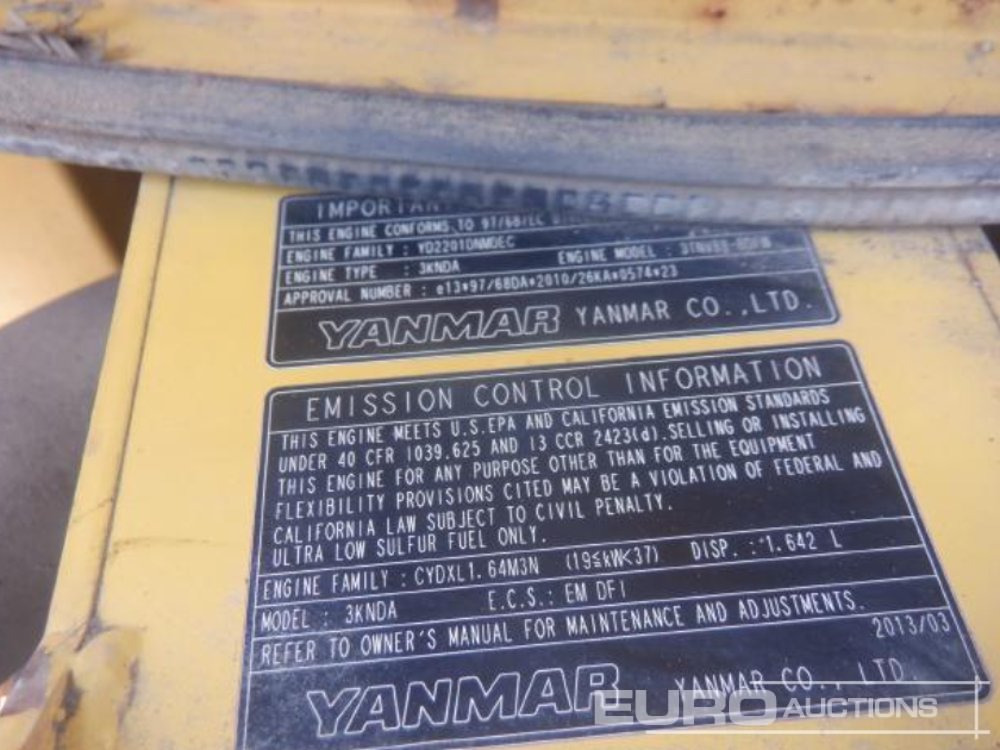 2013 Yanmar C30R-2B - عربات نقل قلابة مجنزرة: صور 4 2013 Yanmar C30R-2B - عربات نقل قلابة مجنزرة: صور 4