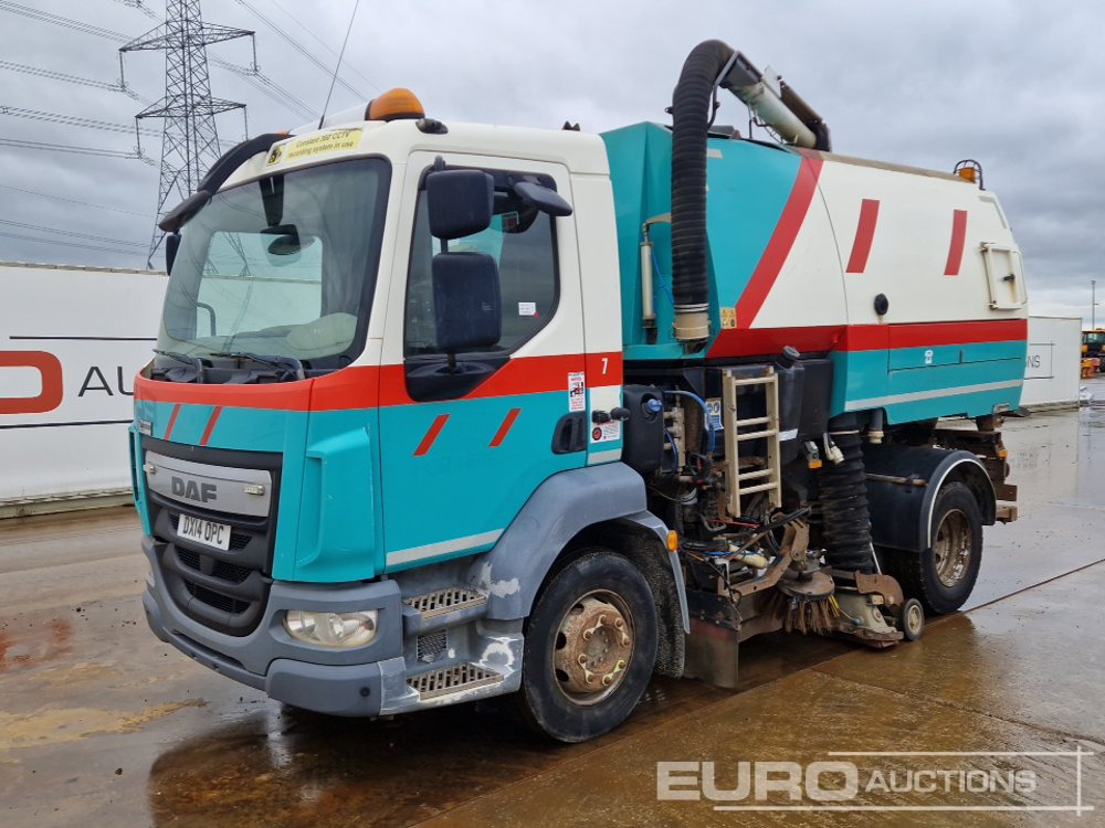 2014 DAF LF 220 FA - سياره كنس شوارع: صور 1 2014 DAF LF 220 FA - سياره كنس شوارع: صور 1