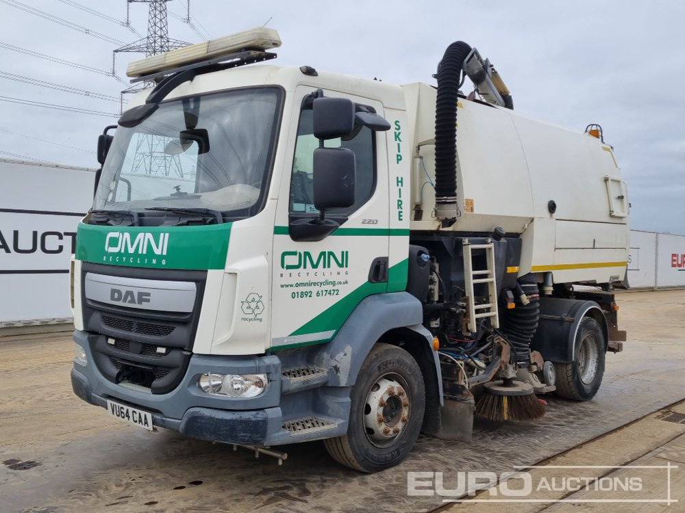 2014 DAF LF220 - سياره كنس شوارع: صور 1 2014 DAF LF220 - سياره كنس شوارع: صور 1