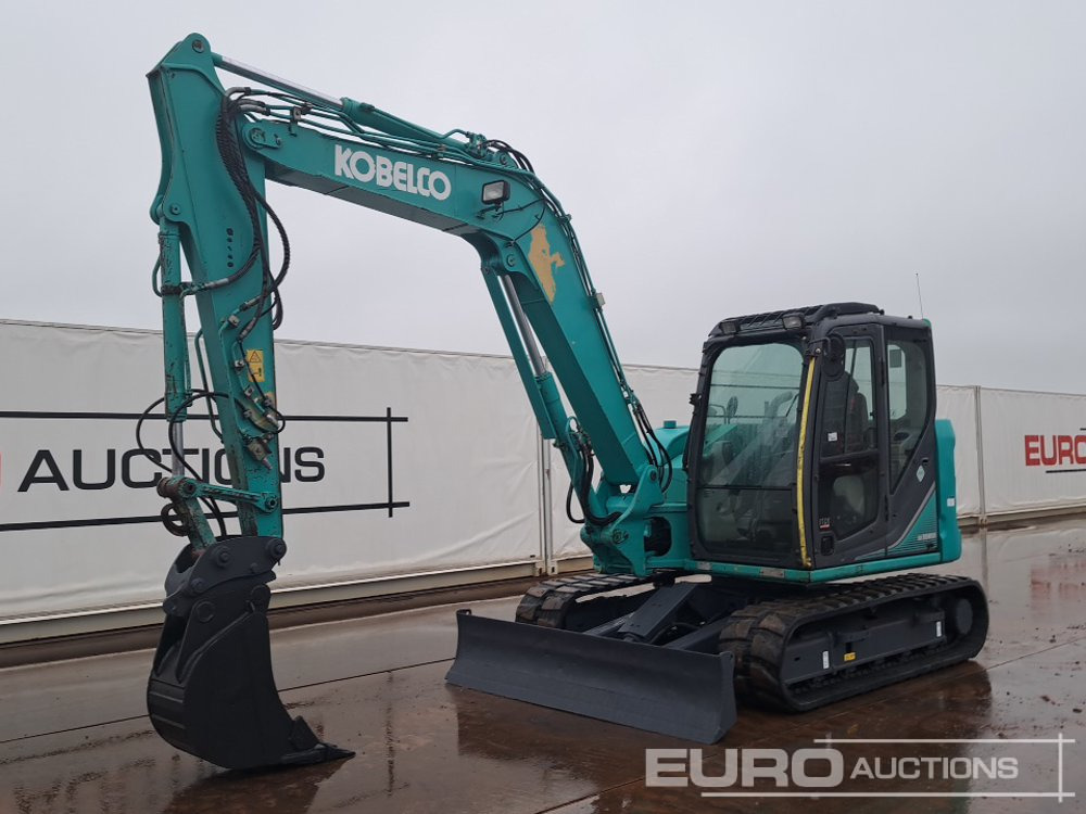 2014 Kobelco SK85MSR-3E - حفارة مصغرة: صور 1 2014 Kobelco SK85MSR-3E - حفارة مصغرة: صور 1