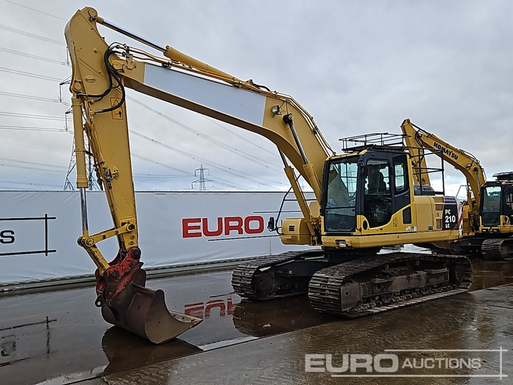 2014 Komatsu PC210LC-8 - حفارات زحافة: صور 1 2014 Komatsu PC210LC-8 - حفارات زحافة: صور 1