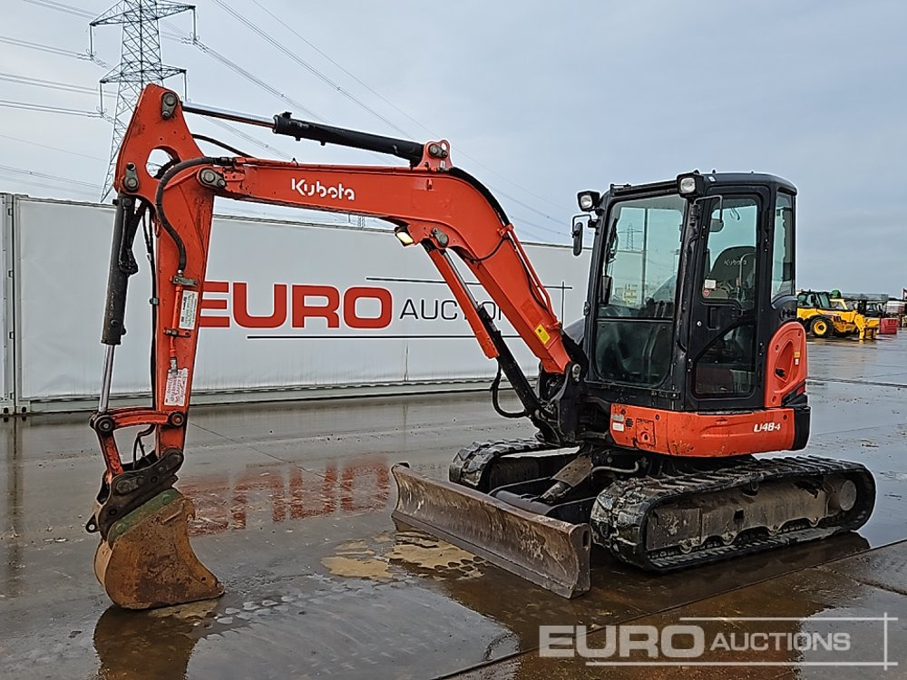 2014 Kubota U48-4 - حفارة مصغرة: صور 1 2014 Kubota U48-4 - حفارة مصغرة: صور 1
