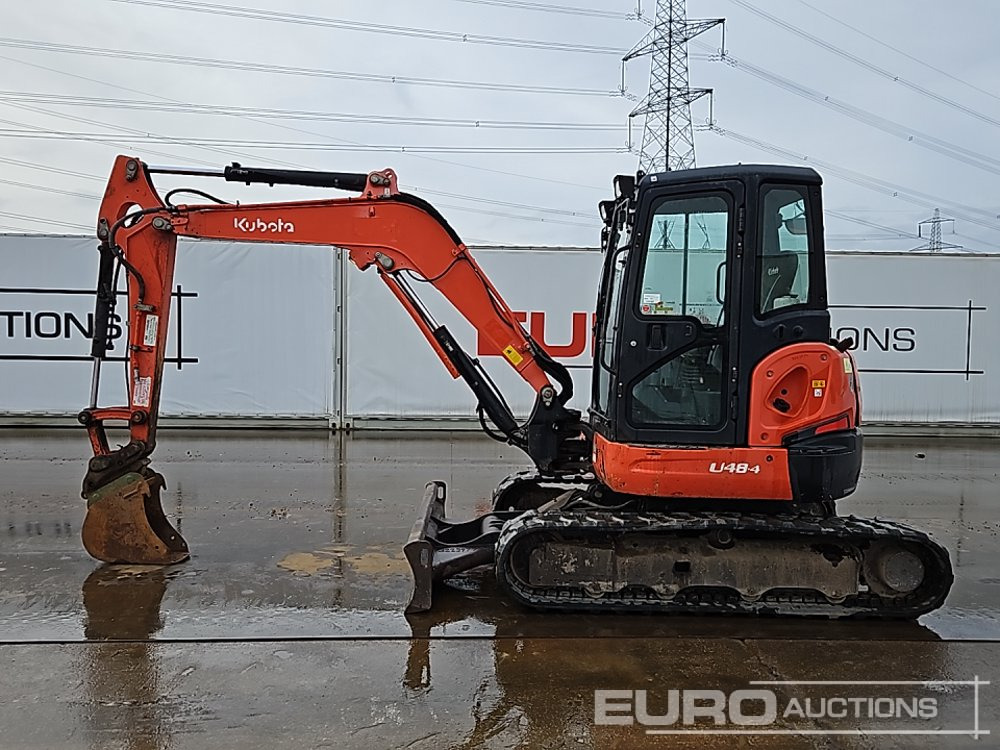 2014 Kubota U48-4 - حفارة مصغرة: صور 2 2014 Kubota U48-4 - حفارة مصغرة: صور 2