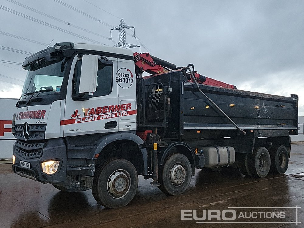 2014 Mercedes Arocs 3240 - قلابات: صور 1 2014 Mercedes Arocs 3240 - قلابات: صور 1