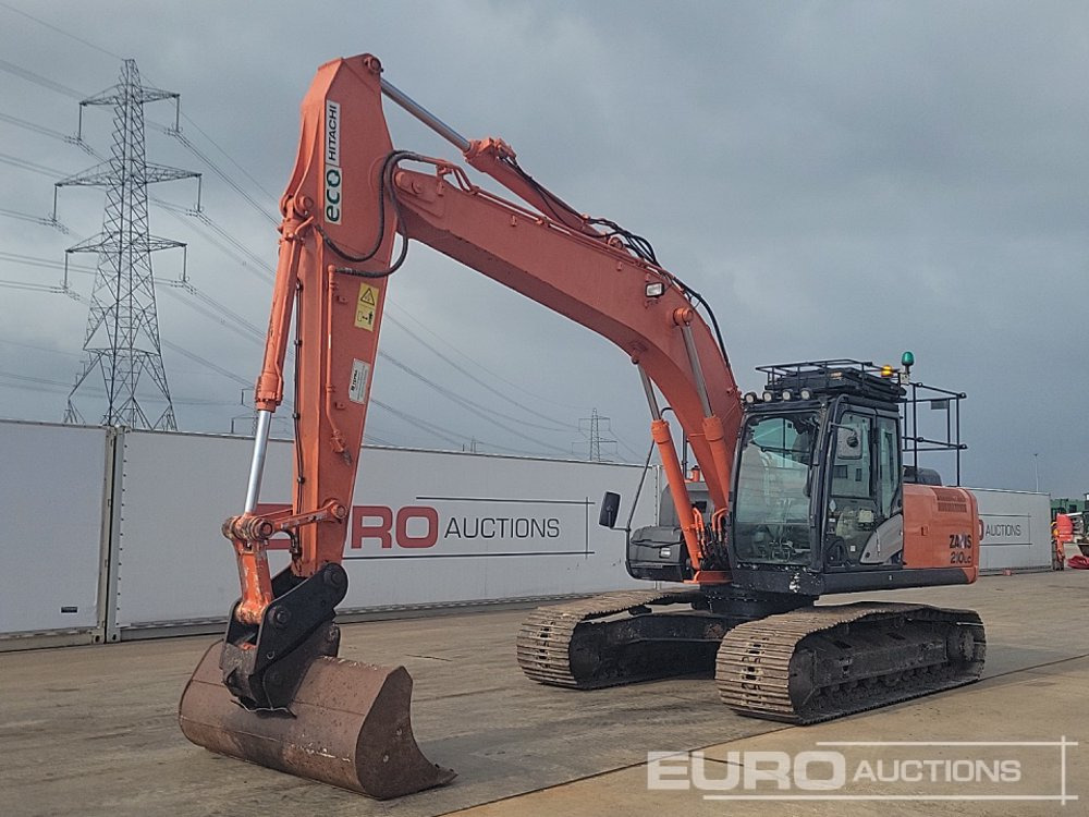 2015 Hitachi ZX210LC-5B - حفارات زحافة: صور 1 2015 Hitachi ZX210LC-5B - حفارات زحافة: صور 1