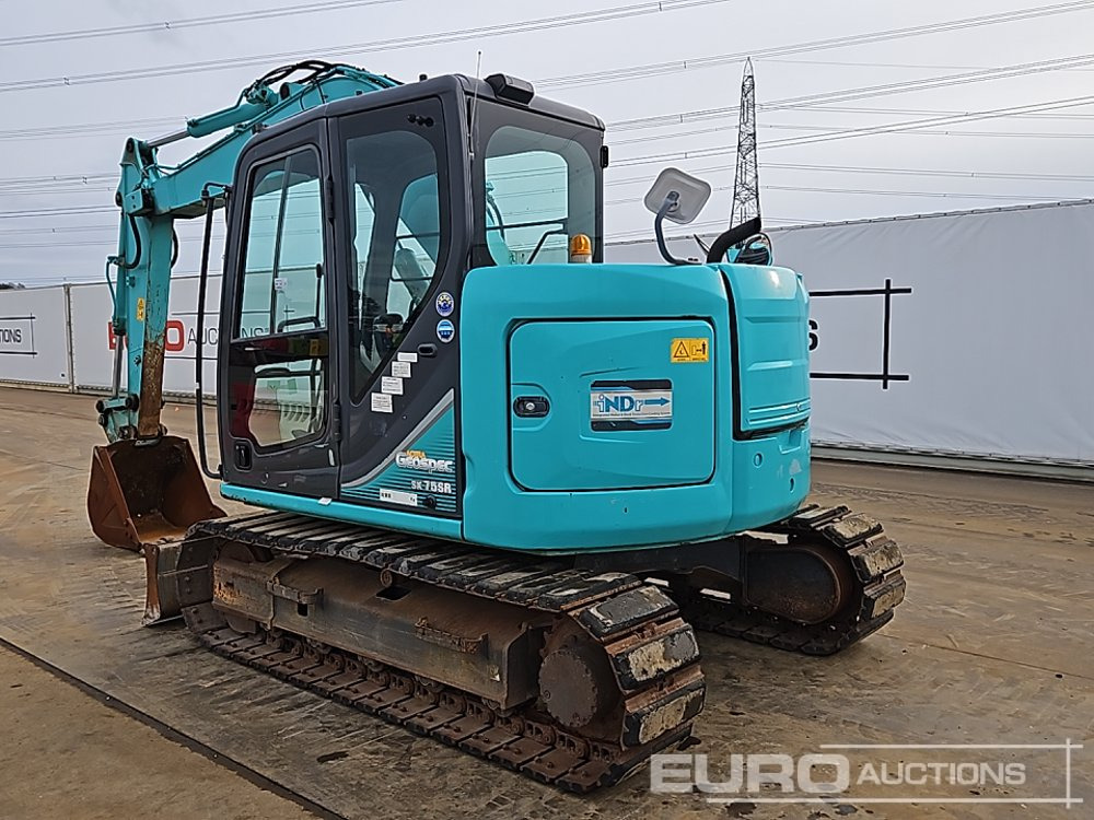 2015 Kobelco SK75SR-3 - حفارة مصغرة: صور 3 2015 Kobelco SK75SR-3 - حفارة مصغرة: صور 3