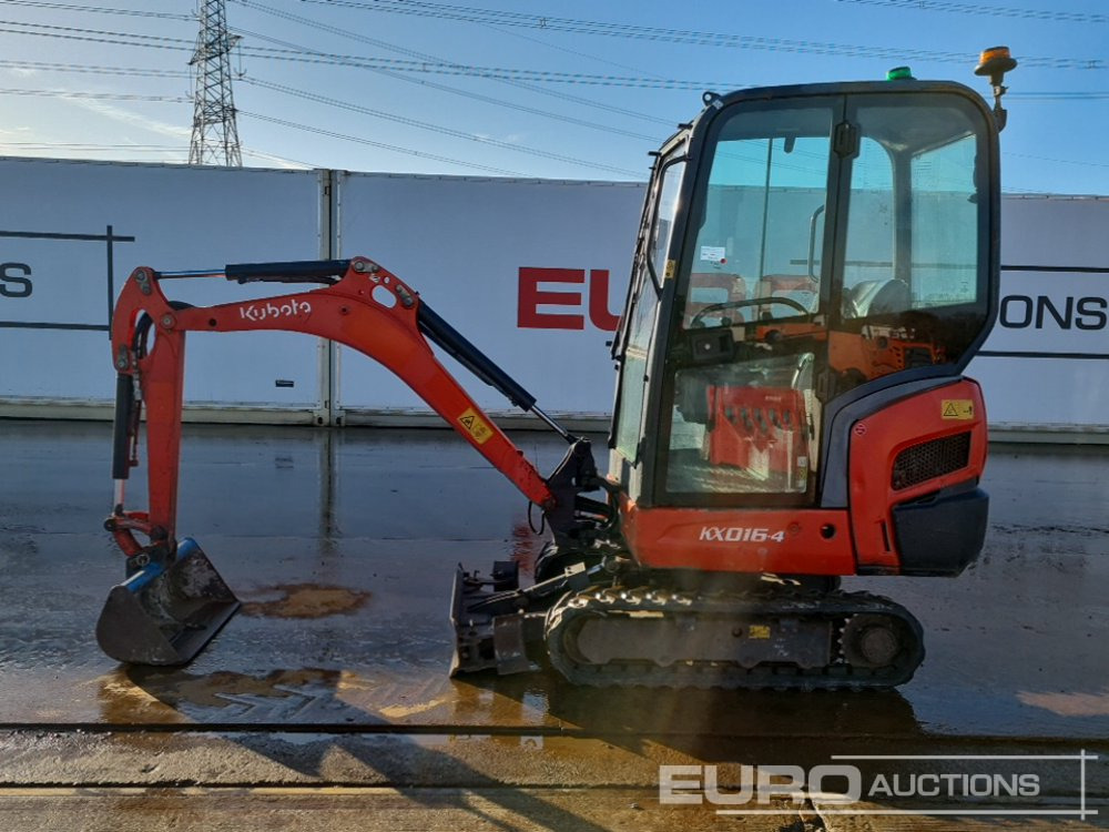 2015 Kubota KX016-4 - حفارة مصغرة: صور 2 2015 Kubota KX016-4 - حفارة مصغرة: صور 2