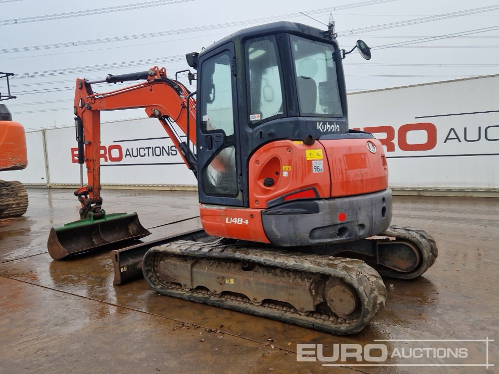 2015 Kubota U48-4 - حفارة مصغرة: صور 3 2015 Kubota U48-4 - حفارة مصغرة: صور 3