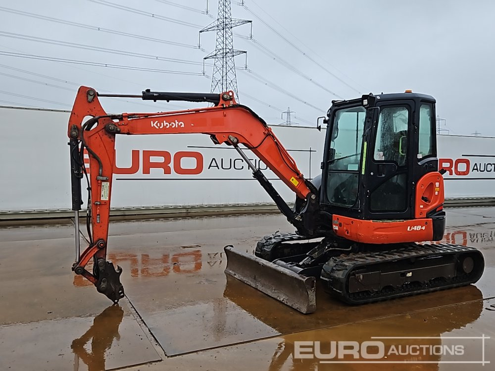 2015 Kubota U48-4 - حفارة مصغرة: صور 1 2015 Kubota U48-4 - حفارة مصغرة: صور 1
