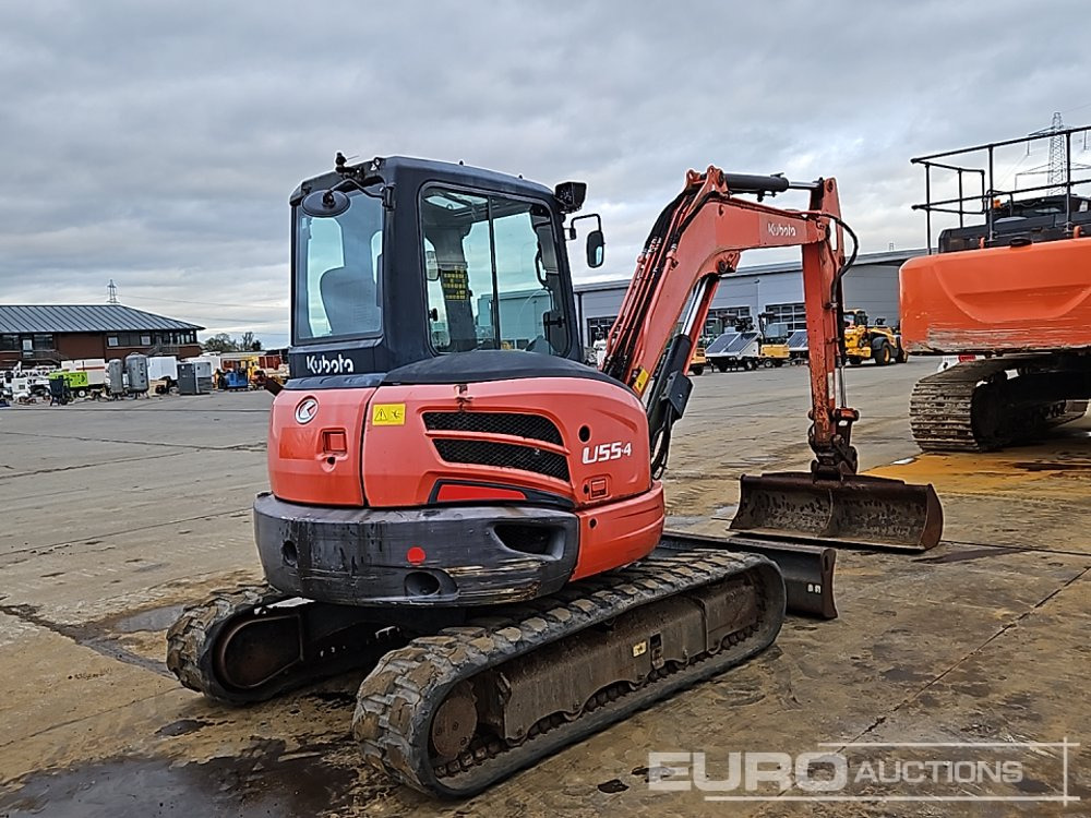 2015 Kubota U55-4 - حفارة مصغرة: صور 5 2015 Kubota U55-4 - حفارة مصغرة: صور 5