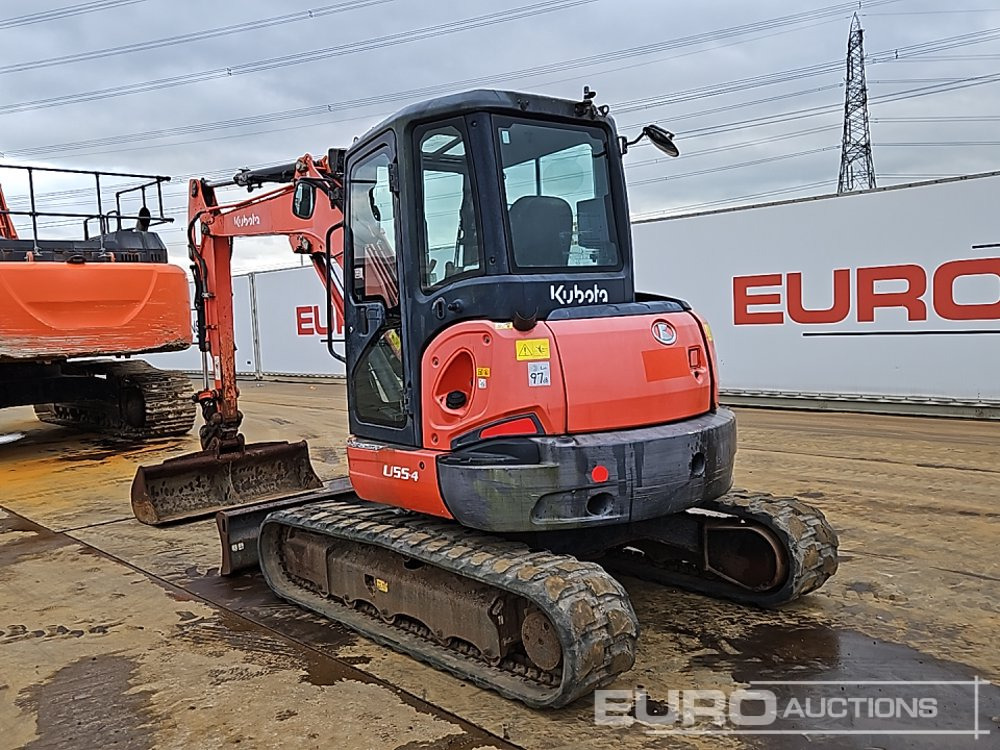 2015 Kubota U55-4 - حفارة مصغرة: صور 3 2015 Kubota U55-4 - حفارة مصغرة: صور 3