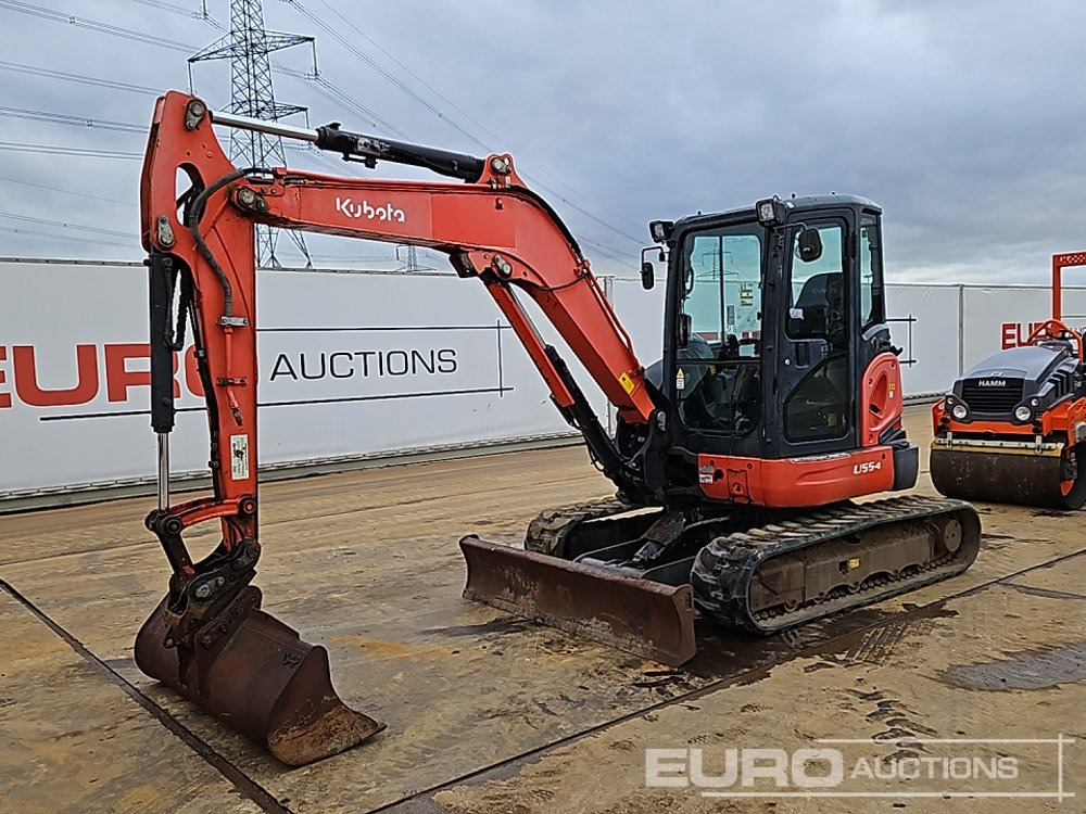 2015 Kubota U55-4 - حفارة مصغرة: صور 1 2015 Kubota U55-4 - حفارة مصغرة: صور 1