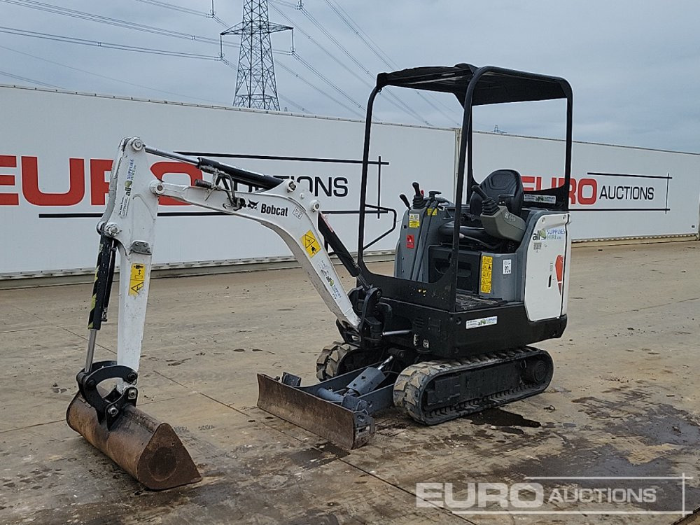 2016 Bobcat E17 - حفارة مصغرة: صور 1 2016 Bobcat E17 - حفارة مصغرة: صور 1