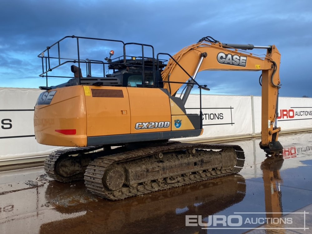 2016 Case CX210D - حفارات زحافة: صور 5 2016 Case CX210D - حفارات زحافة: صور 5