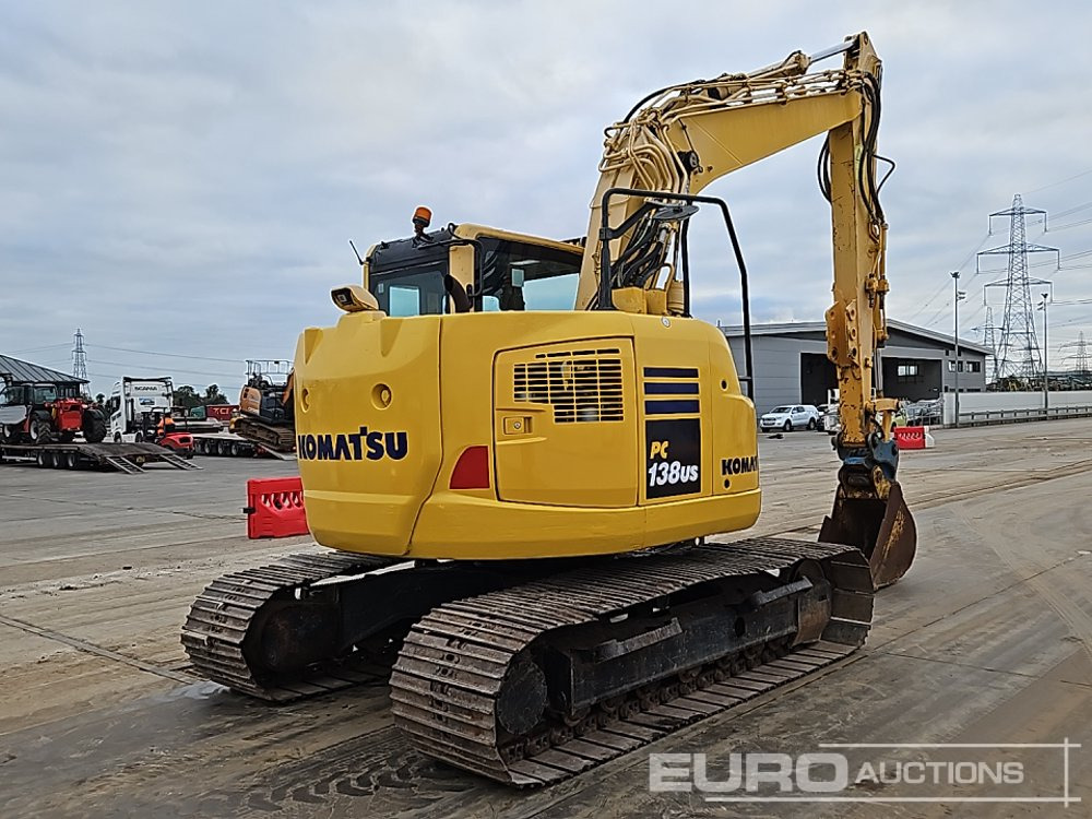 2016 Komatsu PC138US-10 - حفارات زحافة: صور 5 2016 Komatsu PC138US-10 - حفارات زحافة: صور 5