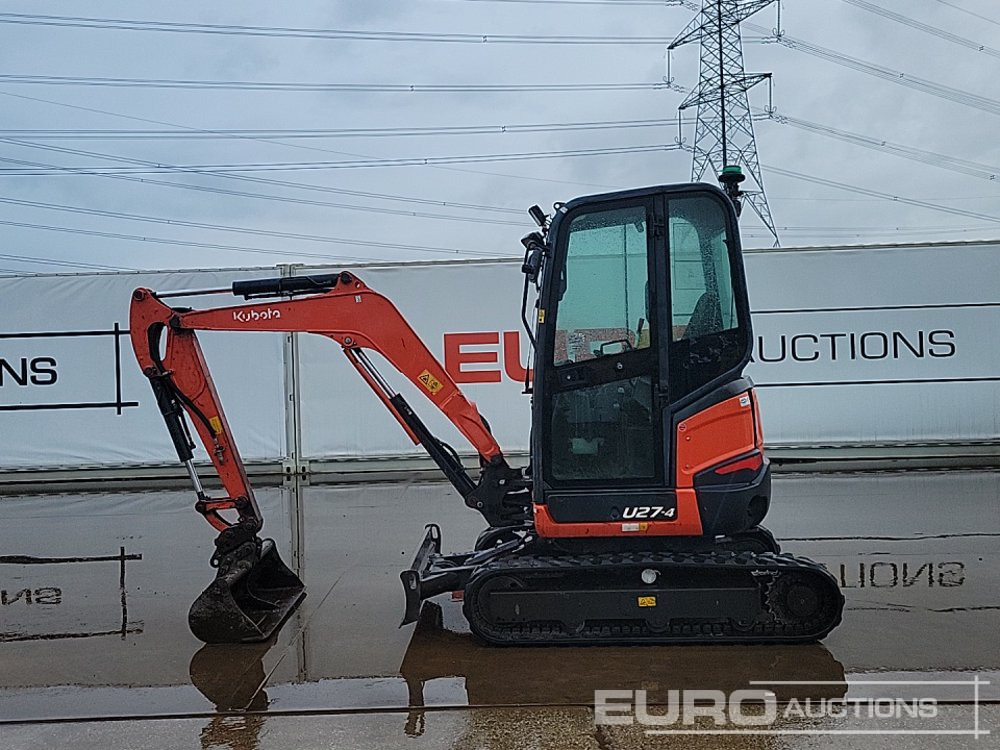 2016 Kubota U27-4 - حفارة مصغرة: صور 2 2016 Kubota U27-4 - حفارة مصغرة: صور 2
