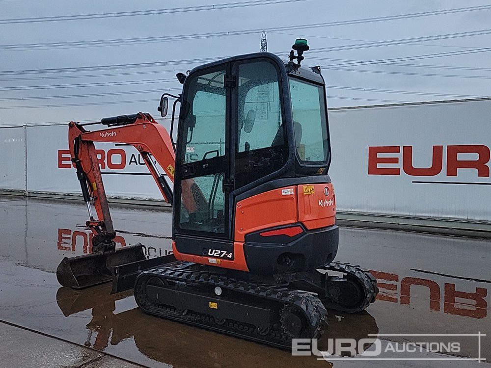 2016 Kubota U27-4 - حفارة مصغرة: صور 3 2016 Kubota U27-4 - حفارة مصغرة: صور 3