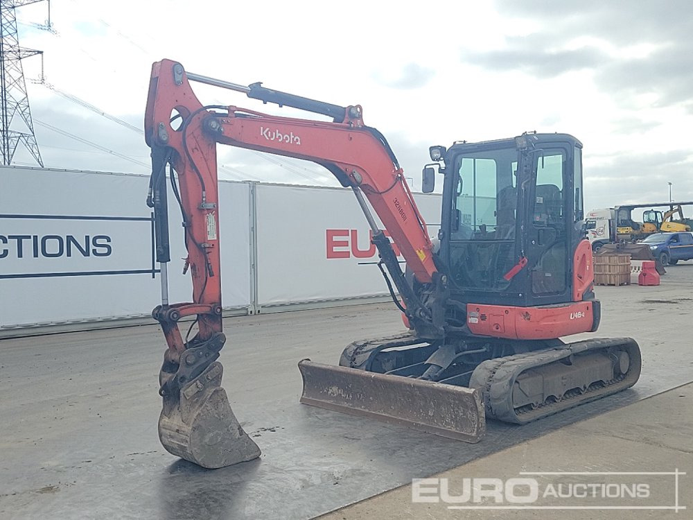 2016 Kubota U48-4 - حفارة مصغرة: صور 1 2016 Kubota U48-4 - حفارة مصغرة: صور 1