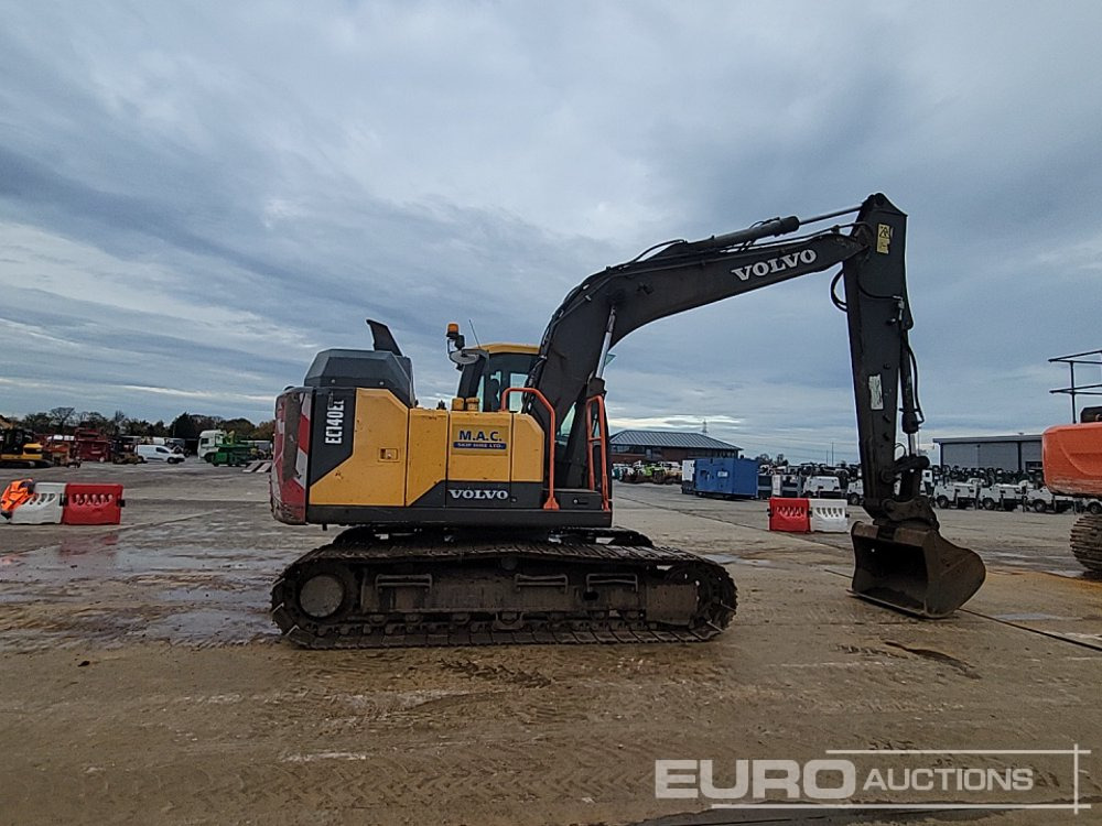 حفارات زحافة 2016 Volvo EC140EL: صور 6