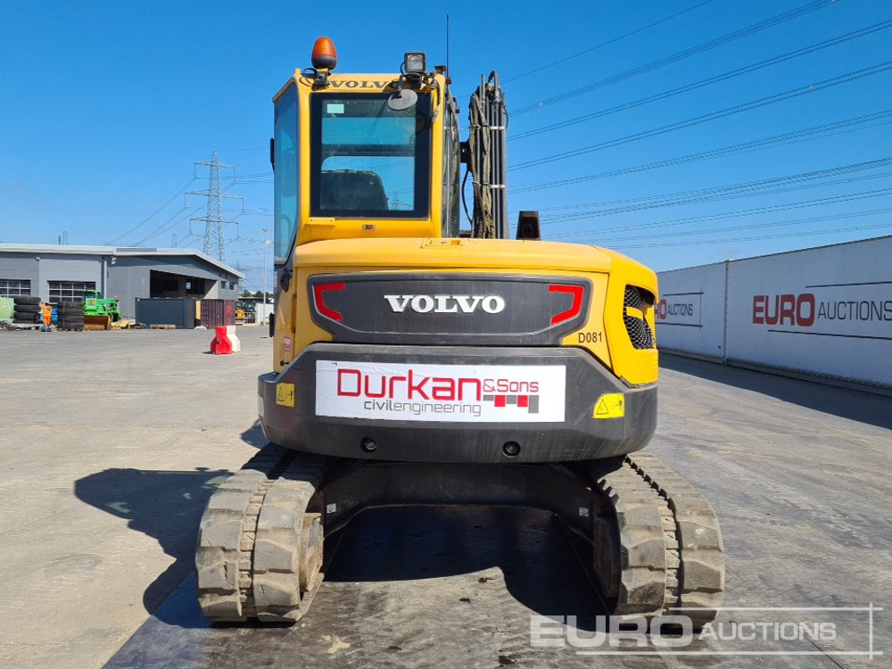 2016 Volvo ECR88D - حفارة مصغرة: صور 4 2016 Volvo ECR88D - حفارة مصغرة: صور 4
