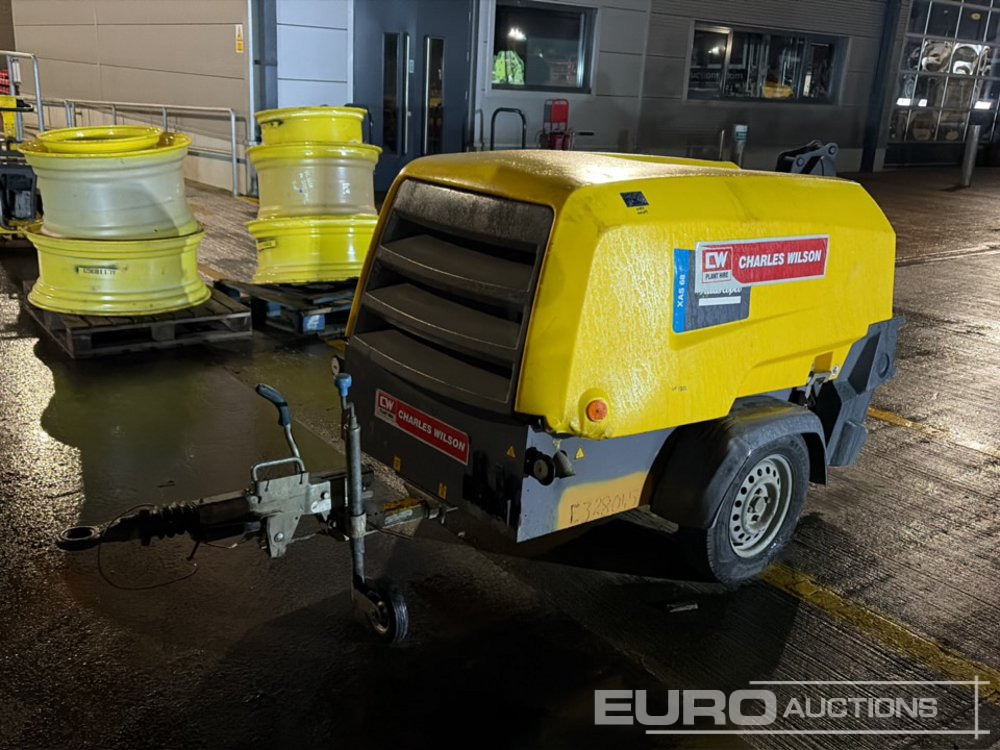 2017 Atlas Copco XAS68 130CFM - ضاغط الهواء: صور 1 2017 Atlas Copco XAS68 130CFM - ضاغط الهواء: صور 1