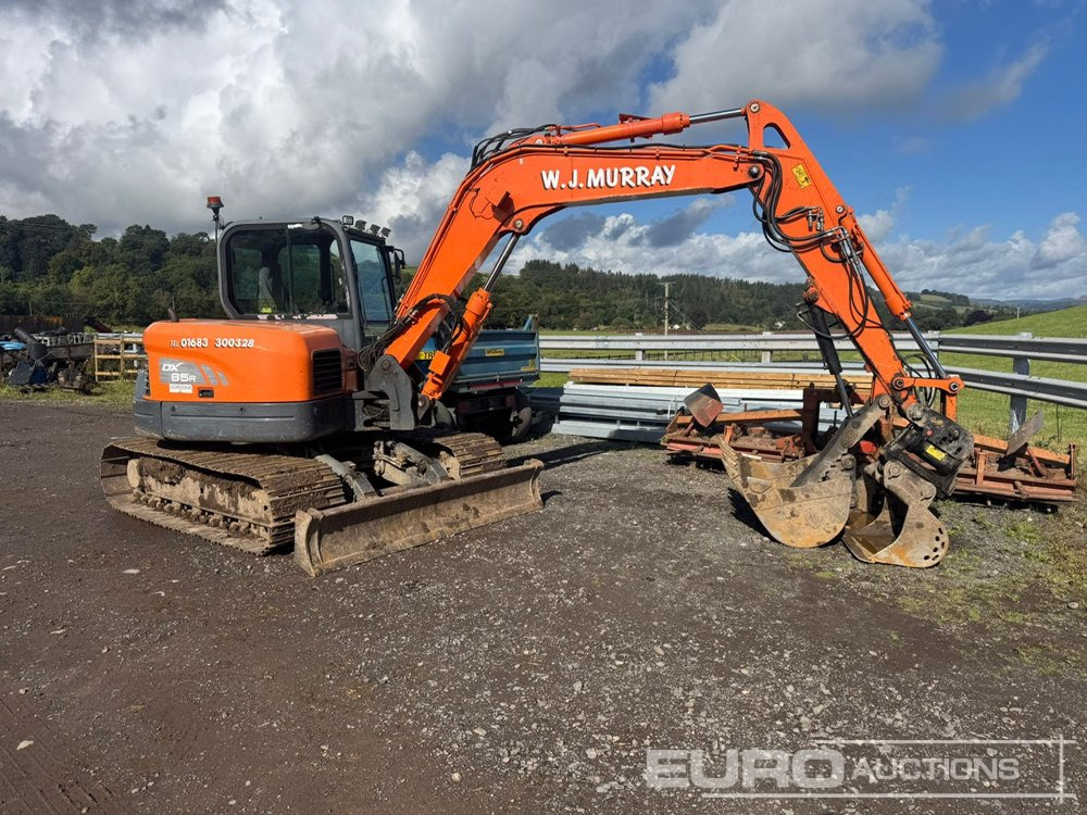 2017 Doosan DX85R-3 - حفارة مصغرة: صور 4 2017 Doosan DX85R-3 - حفارة مصغرة: صور 4