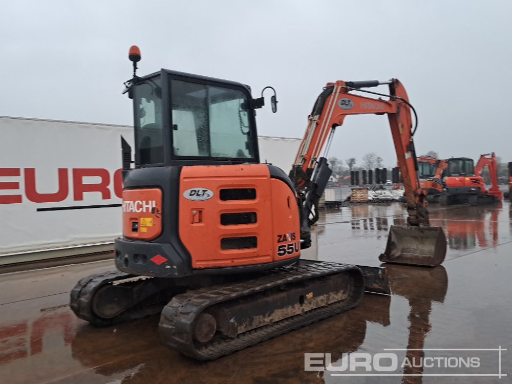 2017 Hitachi ZX55U-5A CLR - حفارة مصغرة: صور 5 2017 Hitachi ZX55U-5A CLR - حفارة مصغرة: صور 5