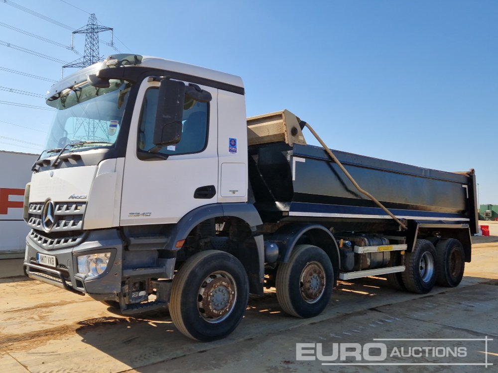 2017 Mercedes Arocs 3240 - قلابات: صور 1 2017 Mercedes Arocs 3240 - قلابات: صور 1